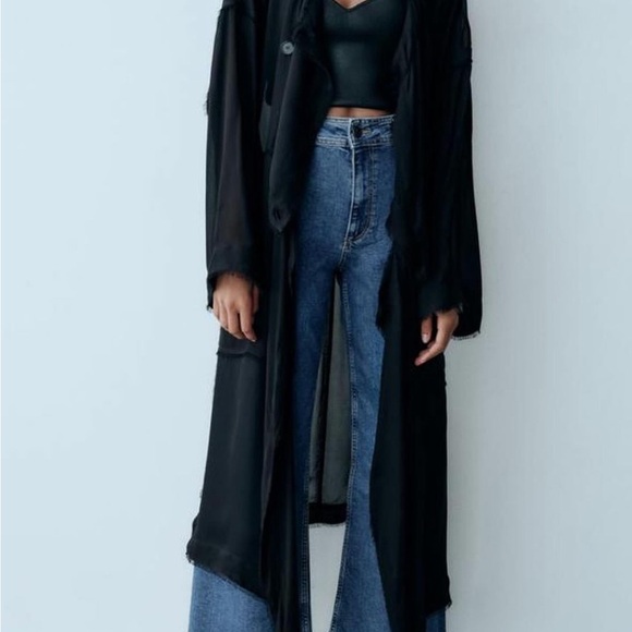 BNWT Zara sheer trench - Picture 8 of 8